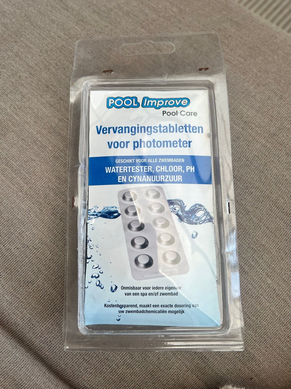 Vervangingstabletten voor photometer zwembad - Pool Improve, Ophalen, Nieuw, Overige typen