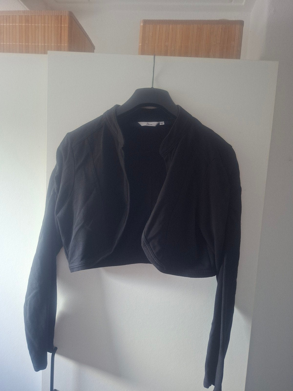 zwarte bolero, Zwart, Maat 46/48 (XL) of groter, Ophalen of Verzenden, Miss Etam