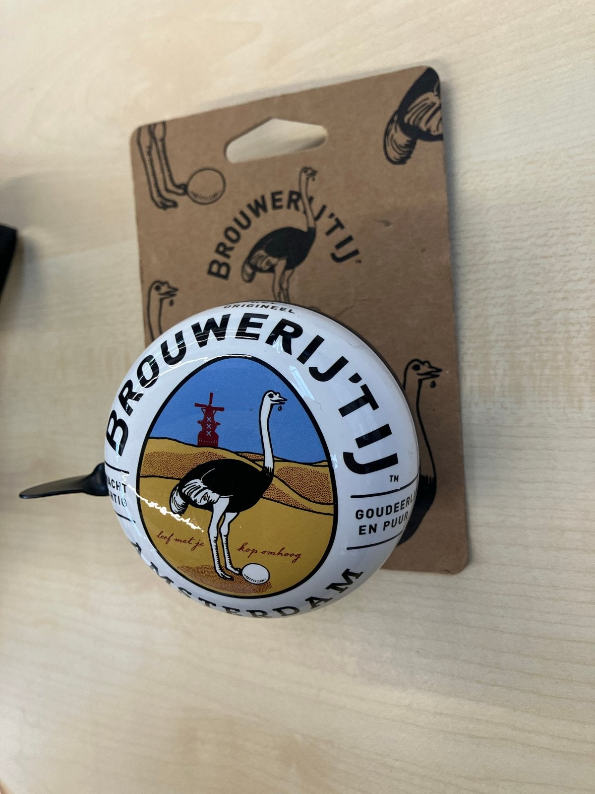 Brouwerij 't IJ fietsbel - Nieuw in verpakking, Ophalen of Verzenden, Nieuw