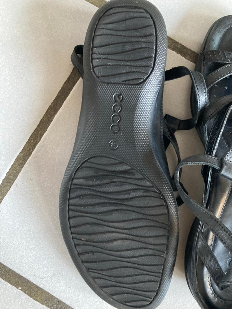 Nieuwe Ecco Flash Sandalen Zwart Maat 40, Ophalen of Verzenden, Nieuw, Zwart, Sandalen of Muiltjes