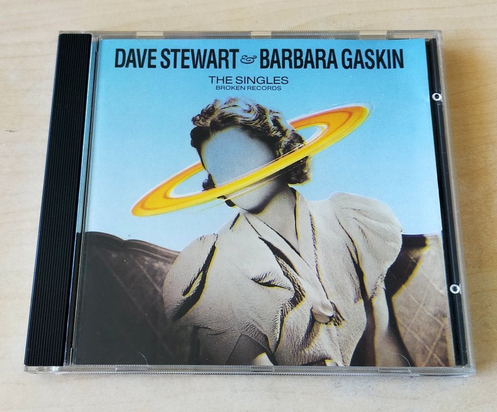 Dave Stewart & Barbara Gaskin - The Singles (Broken Records), Cd's en Dvd's, Cd's | Pop, Gebruikt, Elektronisch, Ophalen of Verzenden