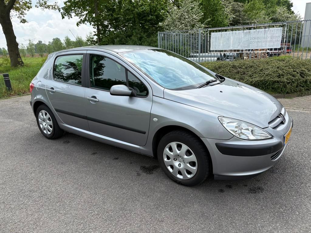 Peugeot 307 1.6 16V CRUISE CONTROL, AIRCO, ALLES WERKT GOED., Auto's, Voorwielaandrijving, Stof, Zwart, 4 cilinders
