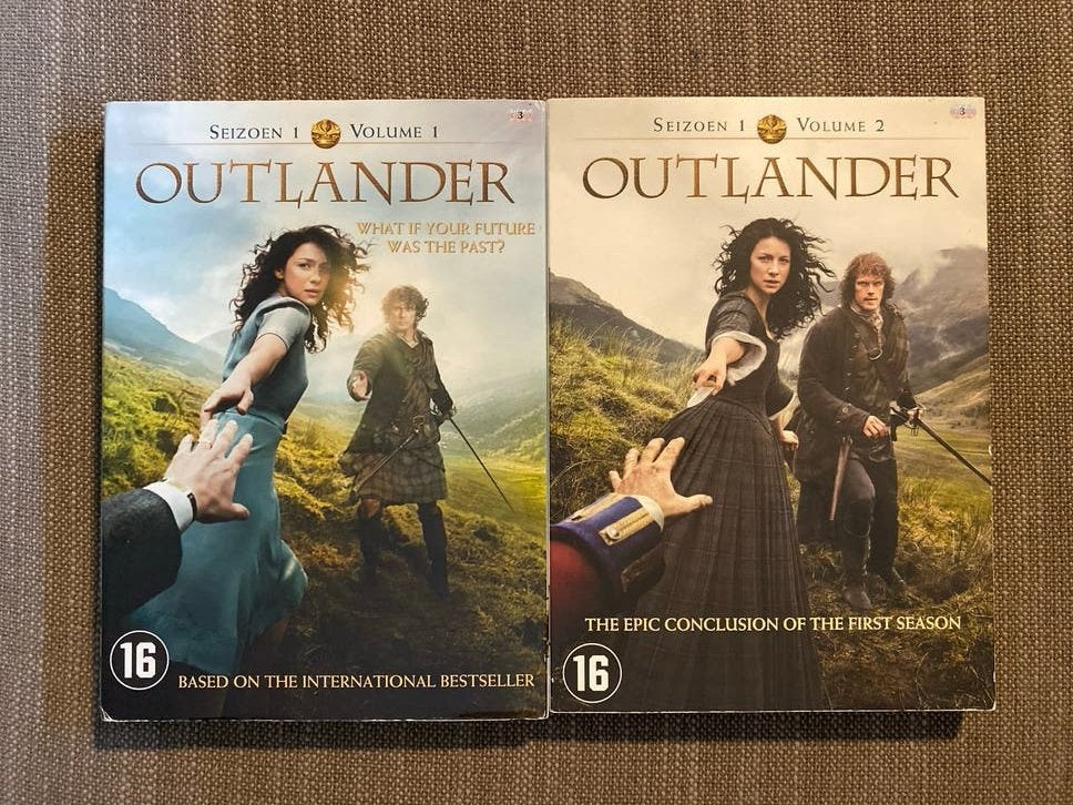 Outlander Seizoen 1 Volume 1 & 2 dvd Boxset, Vanaf 16 jaar, Boxset, Drama, Ophalen of Verzenden