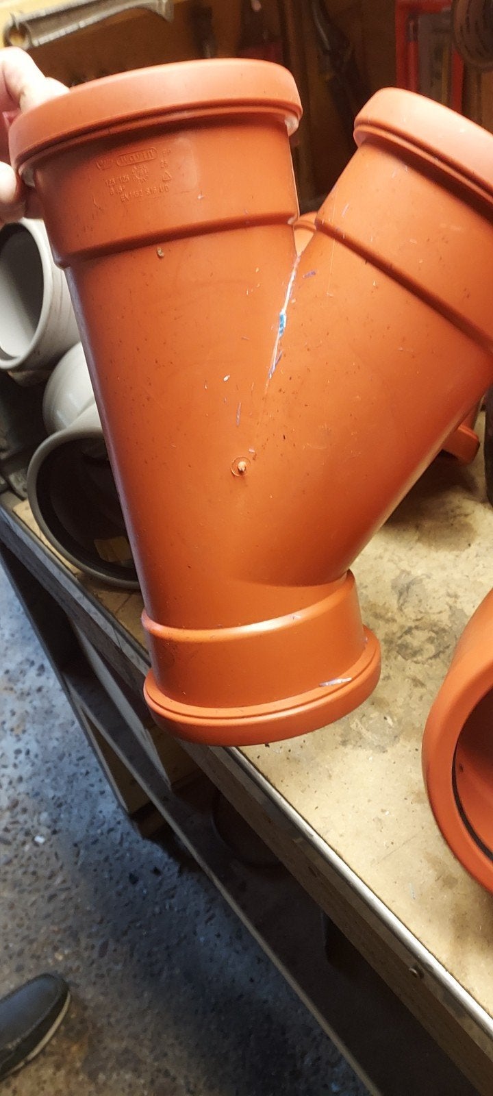 pvc, Ophalen of Verzenden, Pvc, Minder dan 2 meter, 80 mm of meer