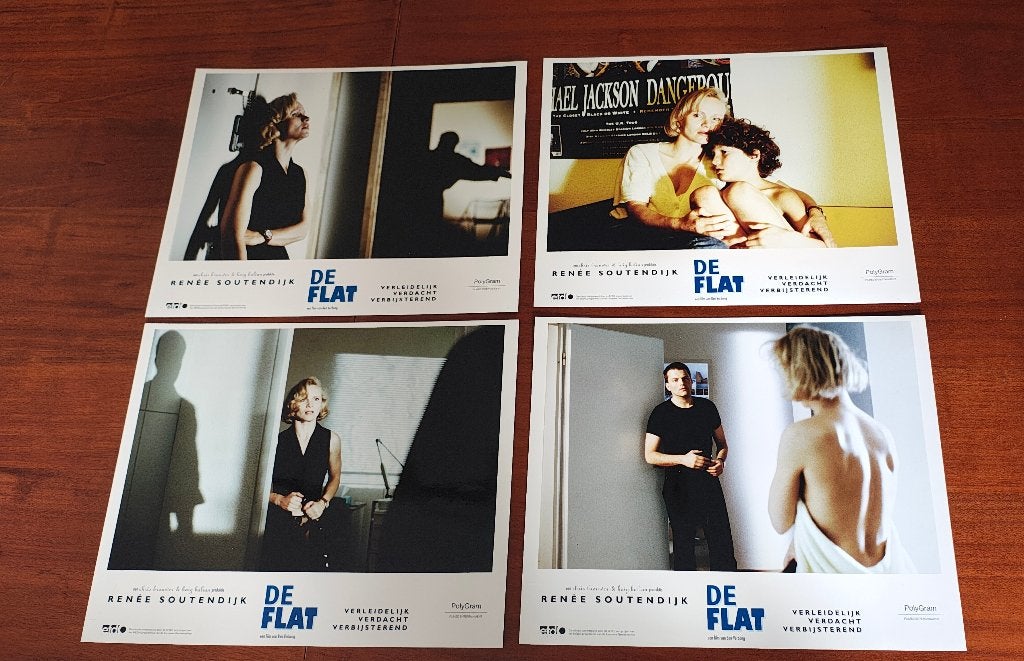 De flat lobby cards, Verzamelen, Ophalen, Gebruikt, Film en Tv