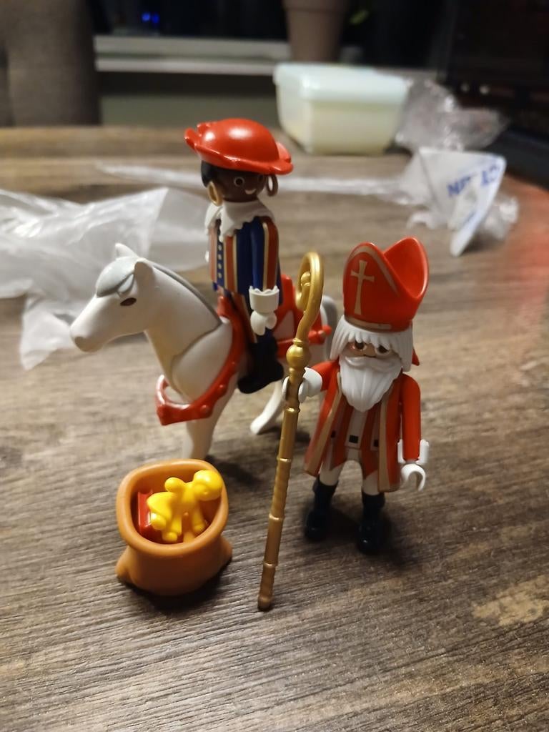 Klassieke sinterklaas setje playmobil., Ophalen of Verzenden