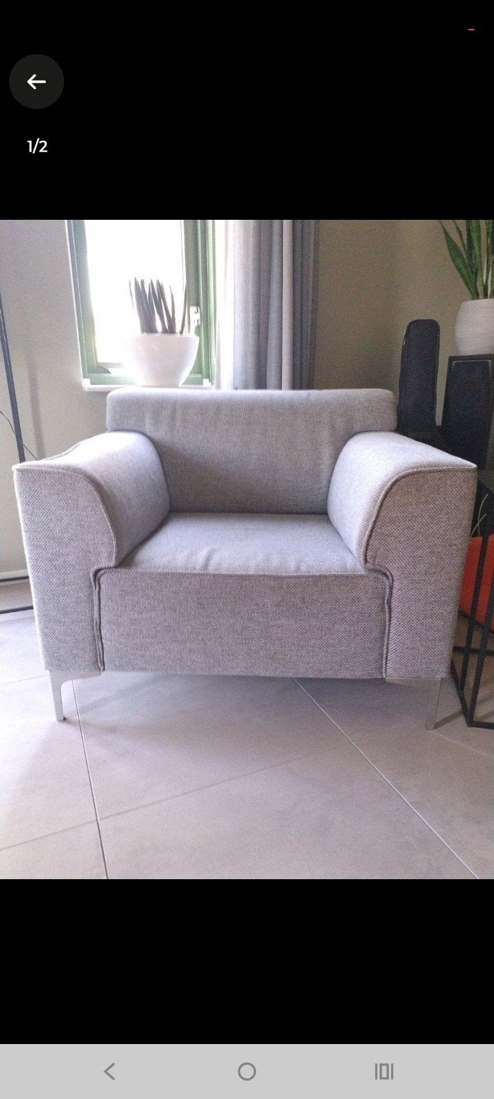 Montel fauteuil, Huis en Inrichting, Fauteuils, Ophalen, 75 tot 100 cm, Zo goed als nieuw, 75 tot 100 cm