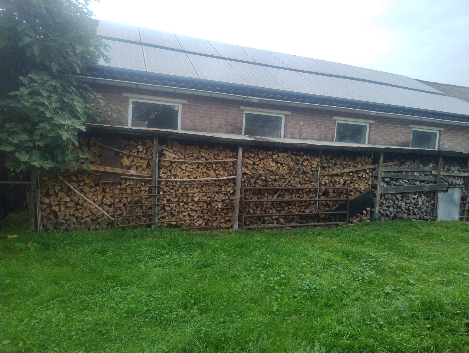 zonnepanelen met omvormers, Doe-het-zelf en Verbouw, Ophalen of Verzenden, Gebruikt