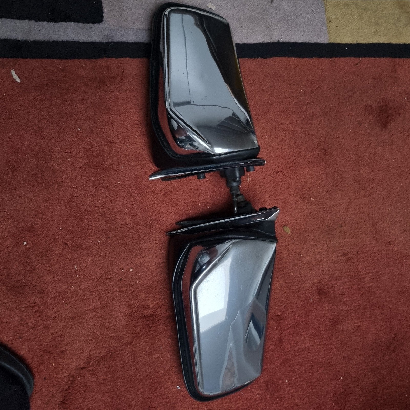 Mercedes W116 Buitenspiegels L + R in perfecte staat, Ophalen of Verzenden, Gebruikt, Mercedes-Benz