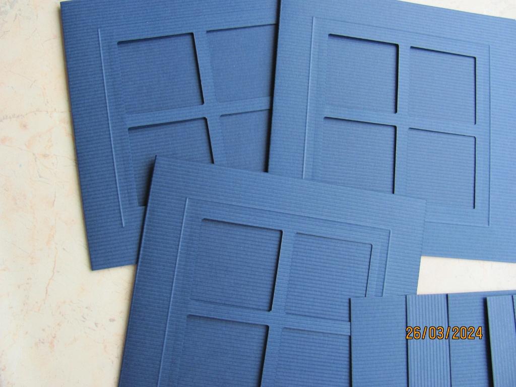 NIEUW restant PASSE-PARTOUT venster INLEGVEL 3x KAART dubbel, Ophalen of Verzenden, Nieuw, Overige thema's, Blanco kaart of Basiskaart