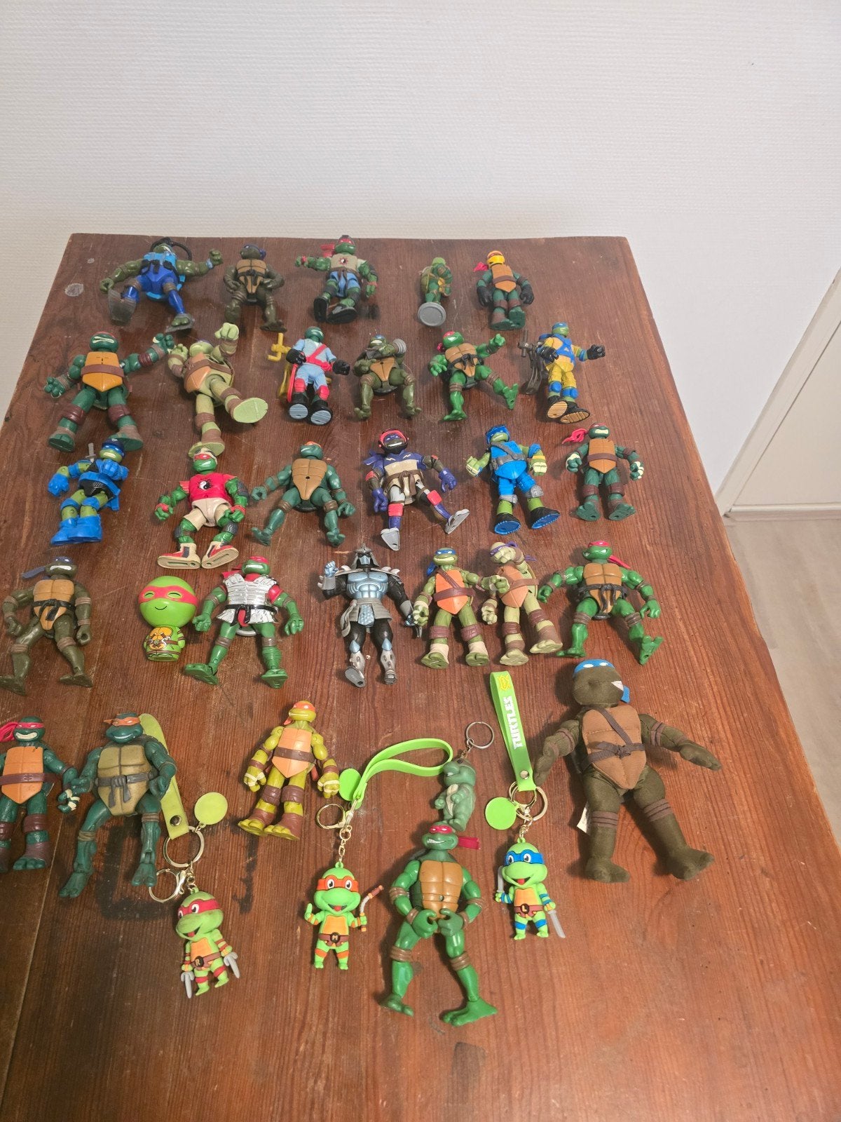 Grote collectie Teenage Mutant Ninja Turtles actiefiguren, Ophalen of Verzenden, Gebruikt