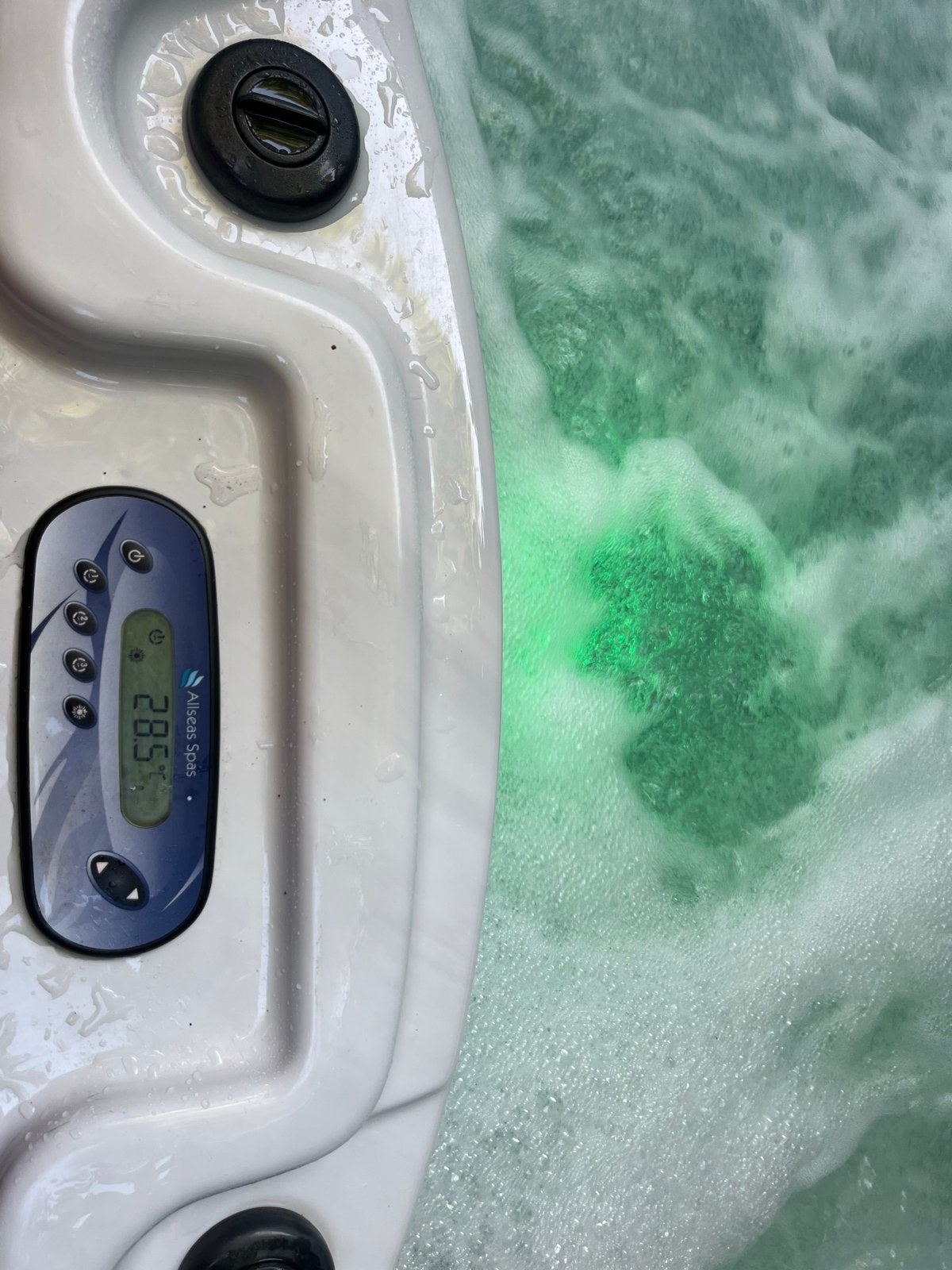 Allseas Spas Jacuzzi - Zo goed als nieuw, Ophalen, Gebruikt, Afdekzeil, Vast