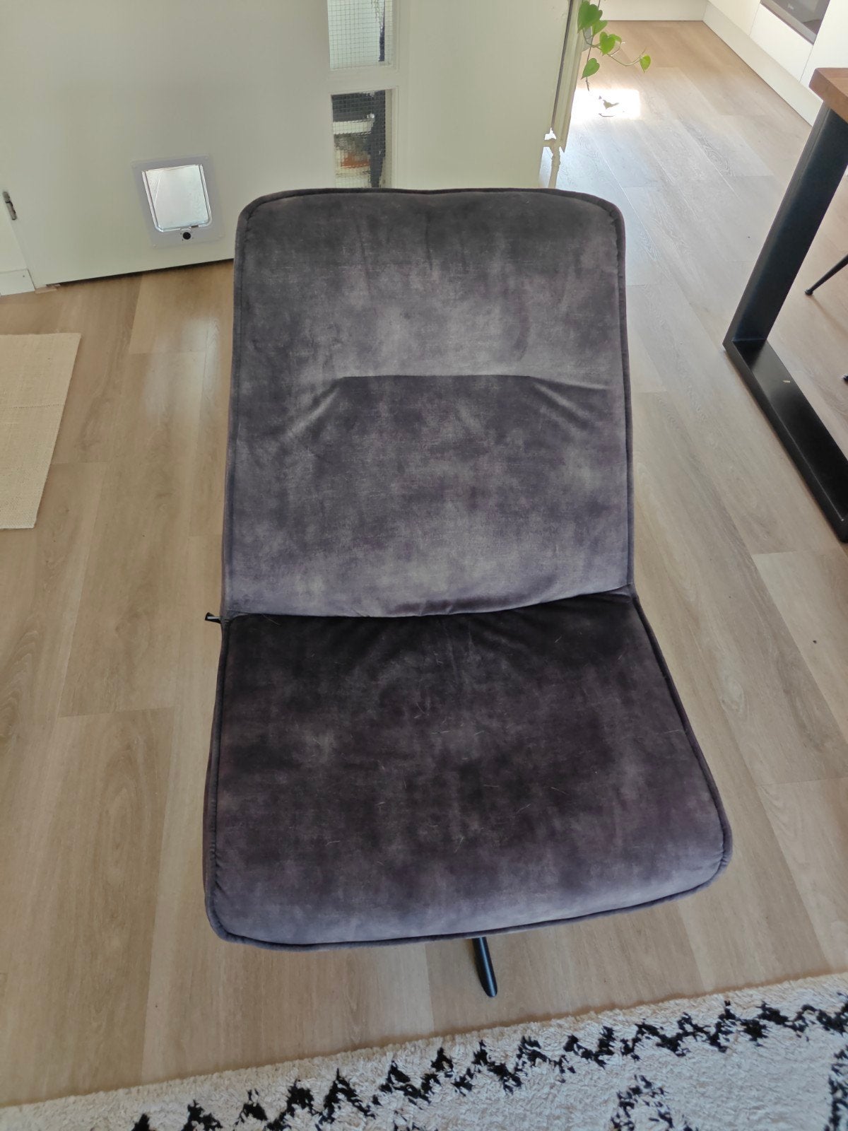 Lounge fauteuil Leen Bakker - Zgan maar lees beschrijving, Huis en Inrichting, Ophalen, 75 tot 100 cm, Zo goed als nieuw, Stof