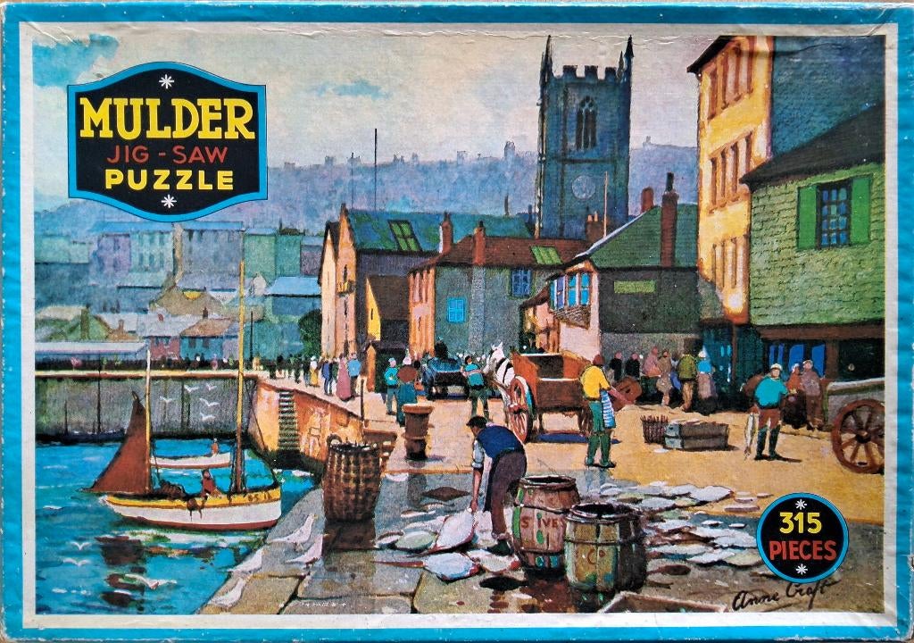Oude Mulder puzzel. 315 stukjes. Goede staat., Ophalen of Verzenden, Minder dan 500 stukjes, Gebruikt, Legpuzzel