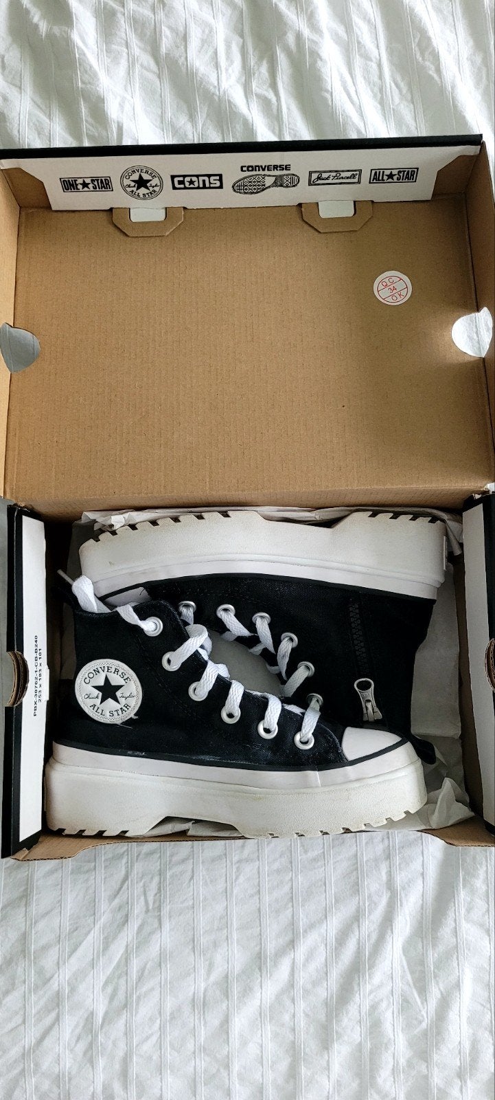 Kinderschoenen 31 Converse All Star CTAS Lugged Lift Hi Zwar, Kinderen en Baby's, Converse, Jongen of Meisje, Schoenen, Ophalen of Verzenden