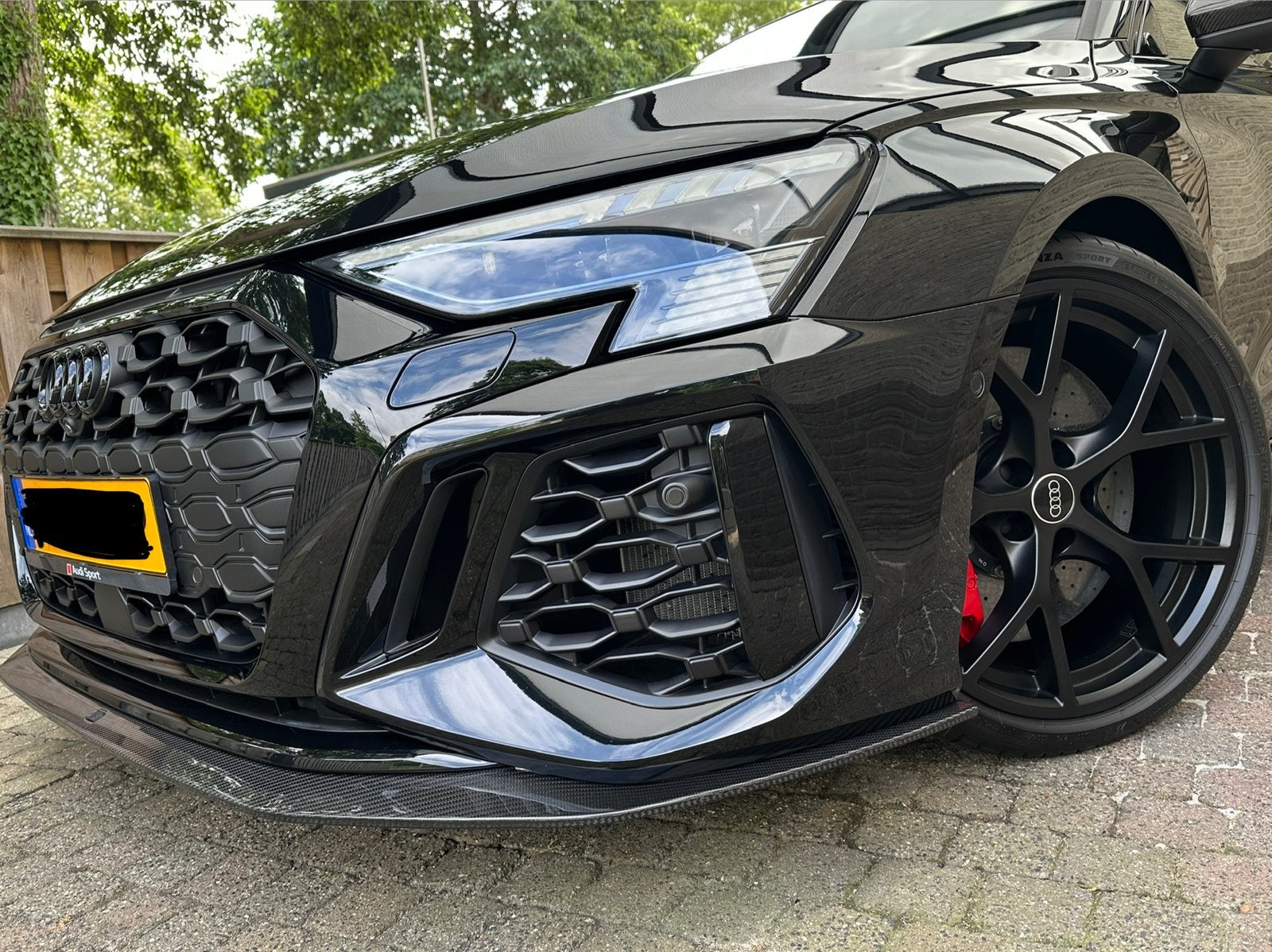 Audi RS3 8Y carbon front splitter Automotive Passion, Ophalen, Voor, Nieuw, Audi