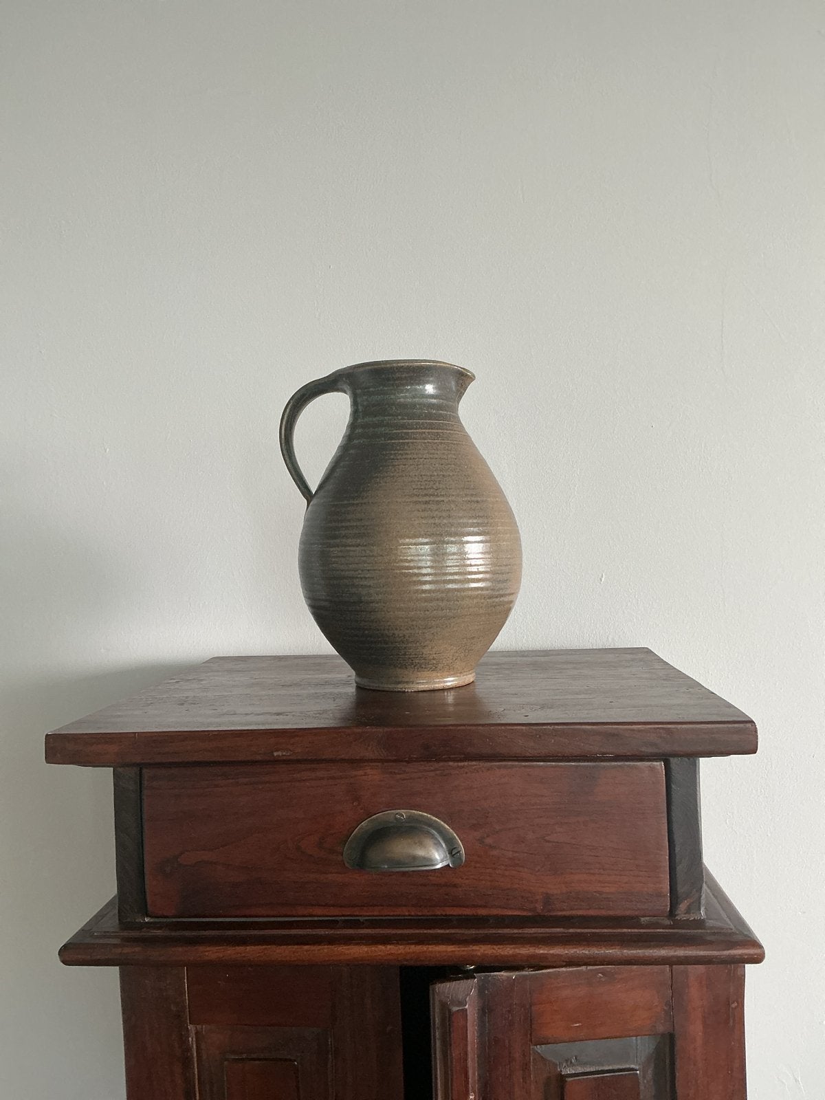 Aardewerken kruik, 25 cm hoog, Antiek en Kunst, Ophalen