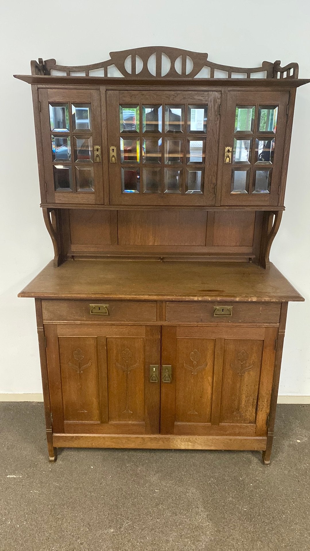 Mechelense buffet kast, Huis en Inrichting, Kasten | Secretaires, Ophalen, Gebruikt
