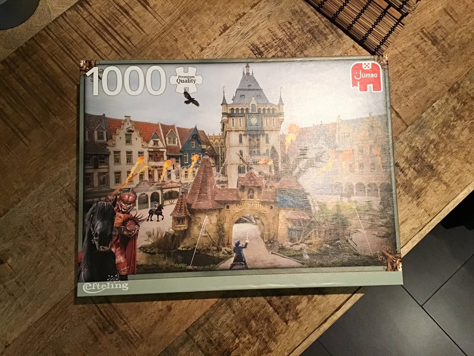 Te koop puzzel van Ravelelijn Efteling, Ophalen of Verzenden, 500 t/m 1500 stukjes, Zo goed als nieuw