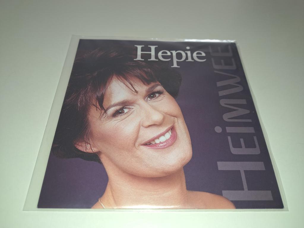 7" Hepie : Heimwee, Verzenden, Zo goed als nieuw, Overige formaten, Levenslied of Smartlap