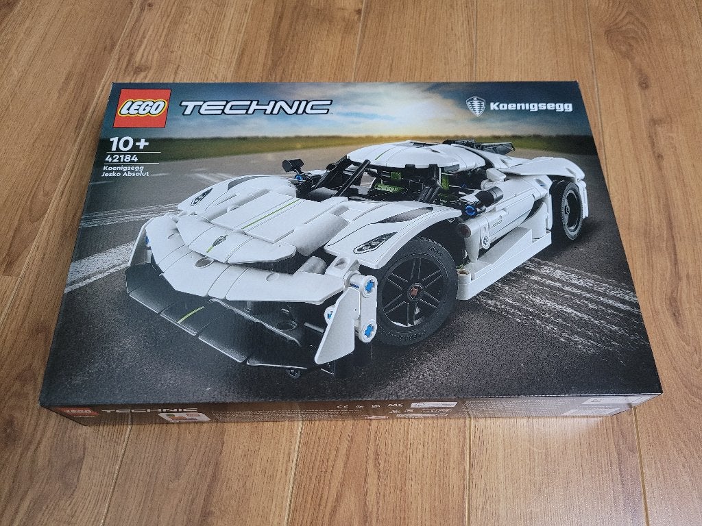 Lego Technic Koenigsegg Jesko Absolut witte hypercar 42184, Lego, Nieuw, Ophalen of Verzenden, Compleet