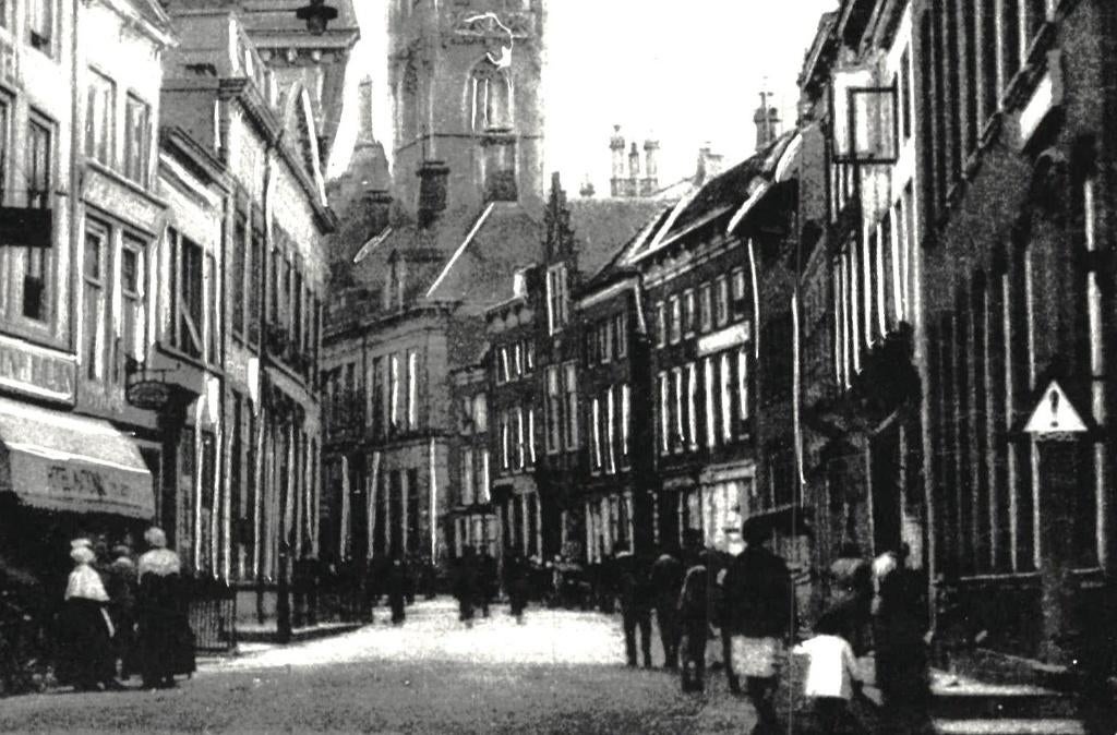 700733 Middelburg 1945 Zeeland Gelopen met postzegel, Ophalen of Verzenden, 1940 tot 1960, Gelopen, Zeeland
