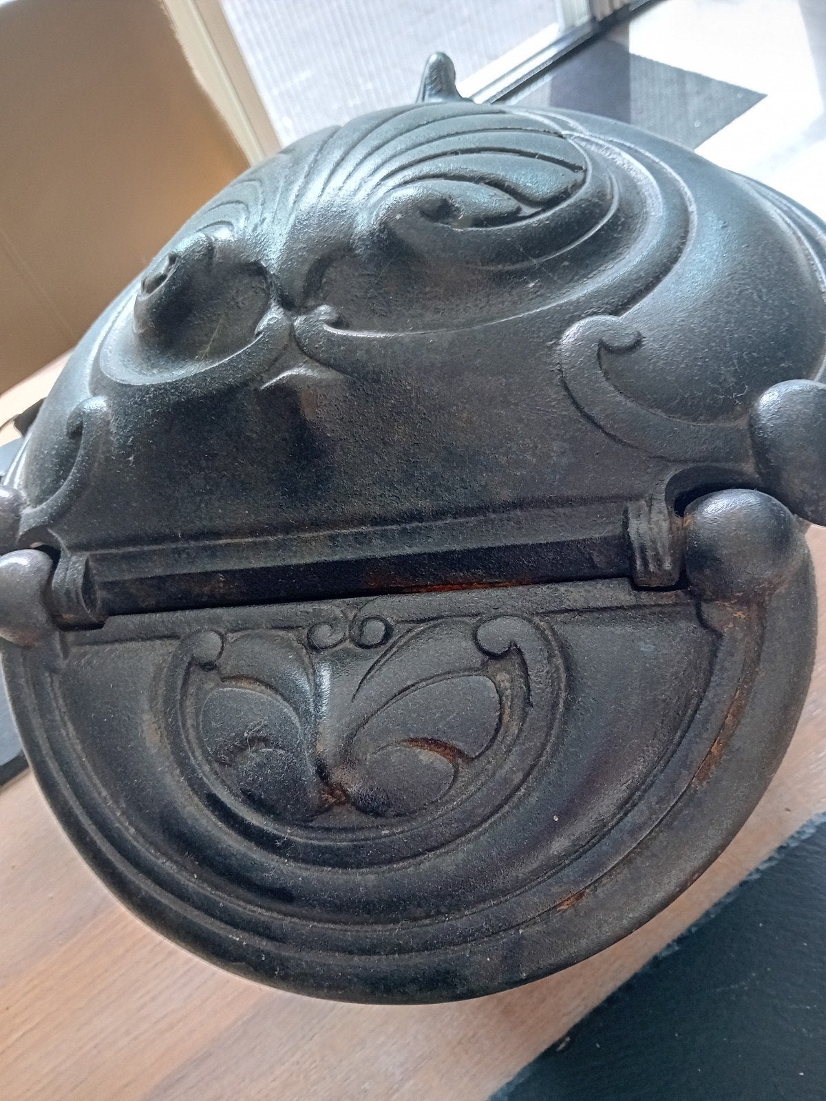 Zware antieke Franse kolenkit, Ophalen of Verzenden