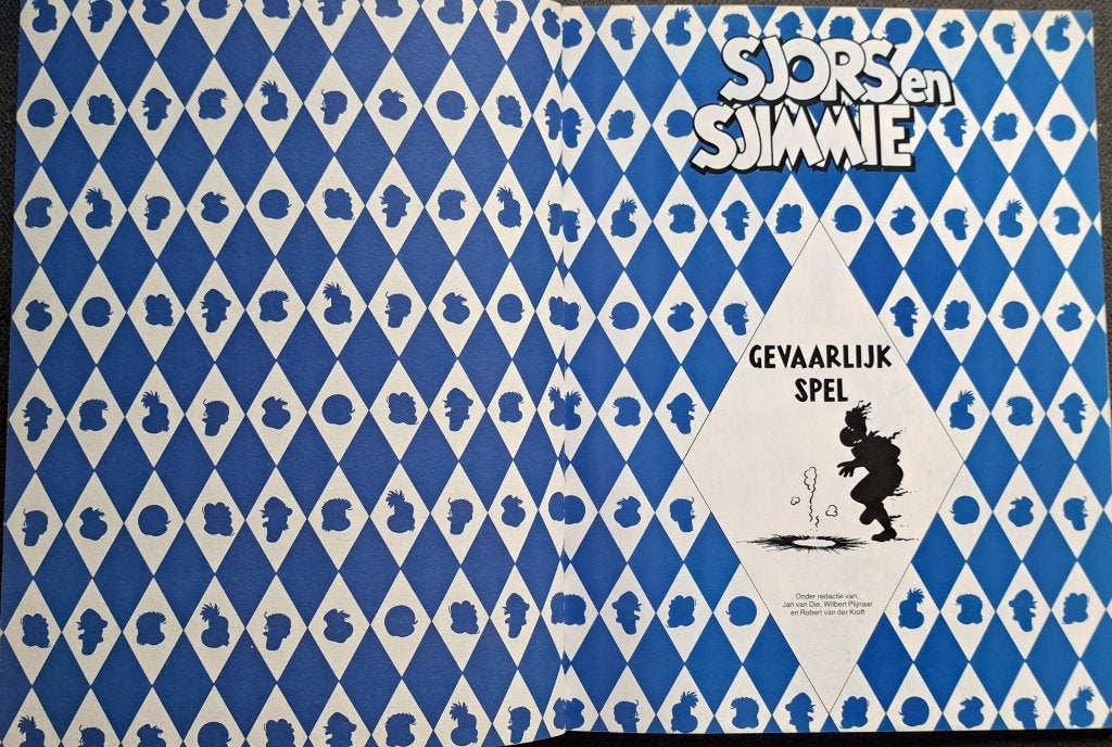 Lange verhalen van Sjors en Sjimmie Nr. 21 Gevaarlijk spel, Meerdere stripboeken, Ophalen of Verzenden, Gelezen