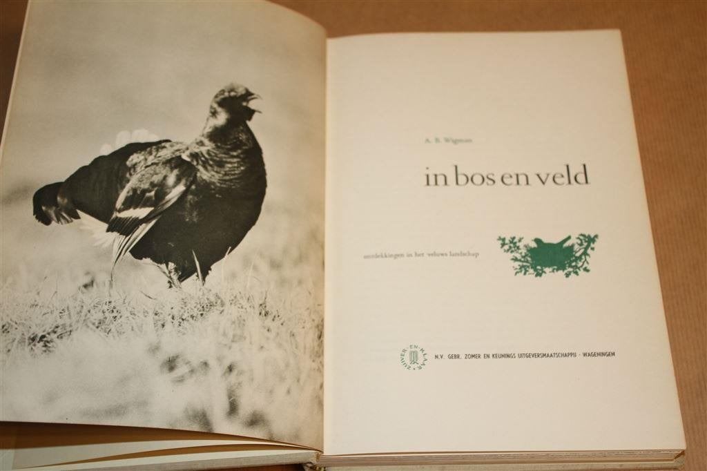 In bos en veld. Ontdekkingen in het Veluws landschap., Ophalen of Verzenden, Gelezen, Natuur algemeen