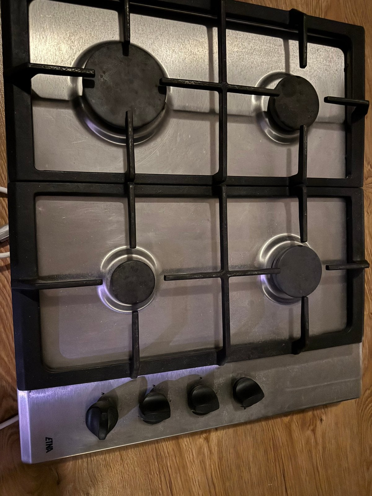 Te koop nette Etna gaskookplaat, Zo goed als nieuw, Gas, Vrijstaand, 4 kookzones