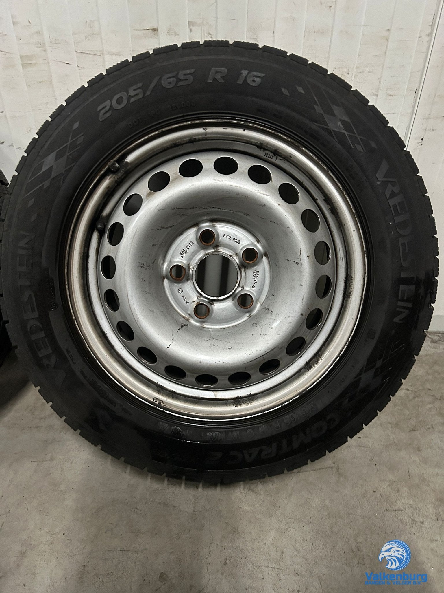 9mm! VW Transporter T5 GP T6 T6.1 16 inch stalen velgen 5x12, Auto-onderdelen, Banden en Velgen, -, Banden en Velgen, -, Bestelwagen