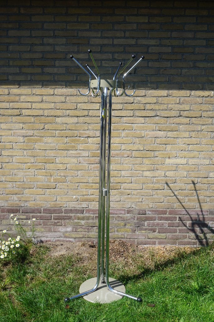 Staande kapstok, Ophalen, Gebruikt, Metaal, Staande kapstok