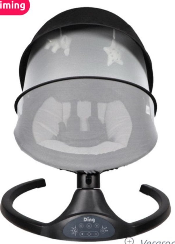 Ding Hugg Black Swing Babyschommel DI-938428, Kinderen en Baby's, Schommelstoel, Ophalen, Overige merken, Met gordel(s) of riempje(s)