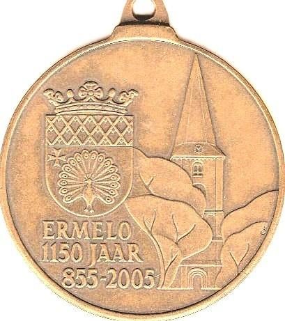 ERMELO 1150 JAAR 855 - 2005, Postzegels en Munten, Ophalen of Verzenden, Overige materialen