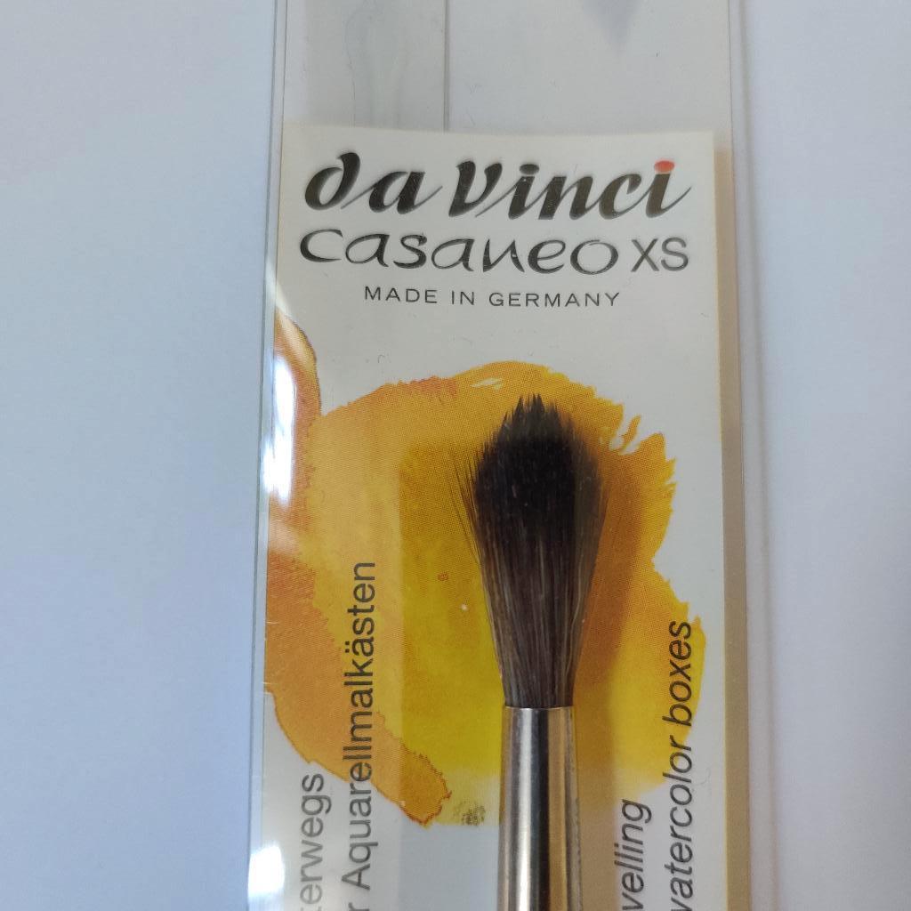 da Vinci | CASANEO XS 988 mini-aquarelpenseel | rond, Ophalen of Verzenden, Nieuw, Penseel of Kwast