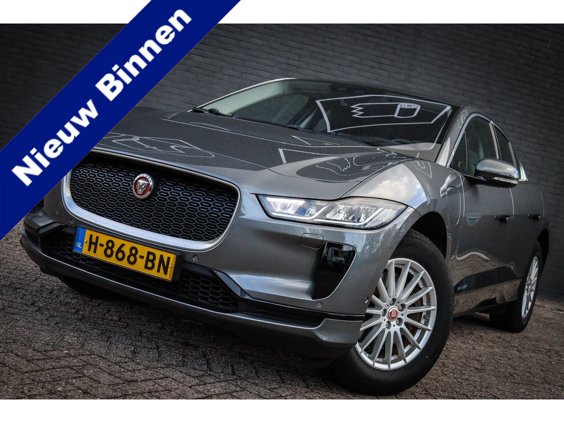 Jaguar I-PACE EV400 Business Edition S 90 kWh Leder/Dealer o, Auto's, Dealer onderhouden, I-PACE, Parkeerassistent, SUV of Terreinwagen