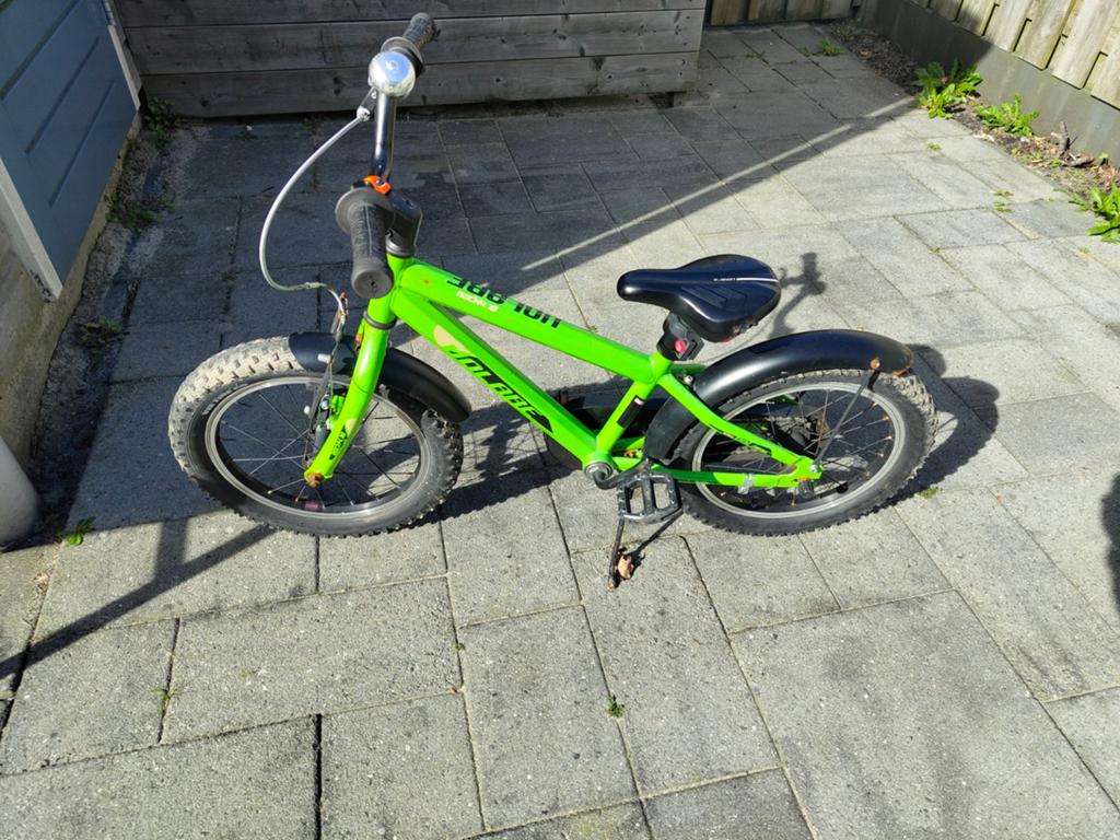 Groene kinderfiets 16 inch - Volare, Ophalen, Velgrem, Volare, 16 tot 20 inch