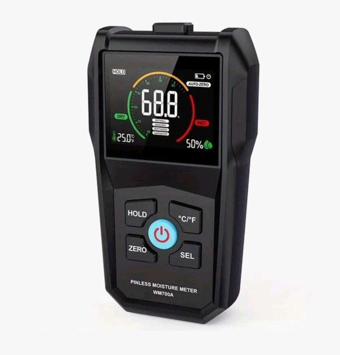 Digitale vochtmeter voor het meten van vocht in hout., Ophalen of Verzenden, Nieuw, Vocht of Vloeistof