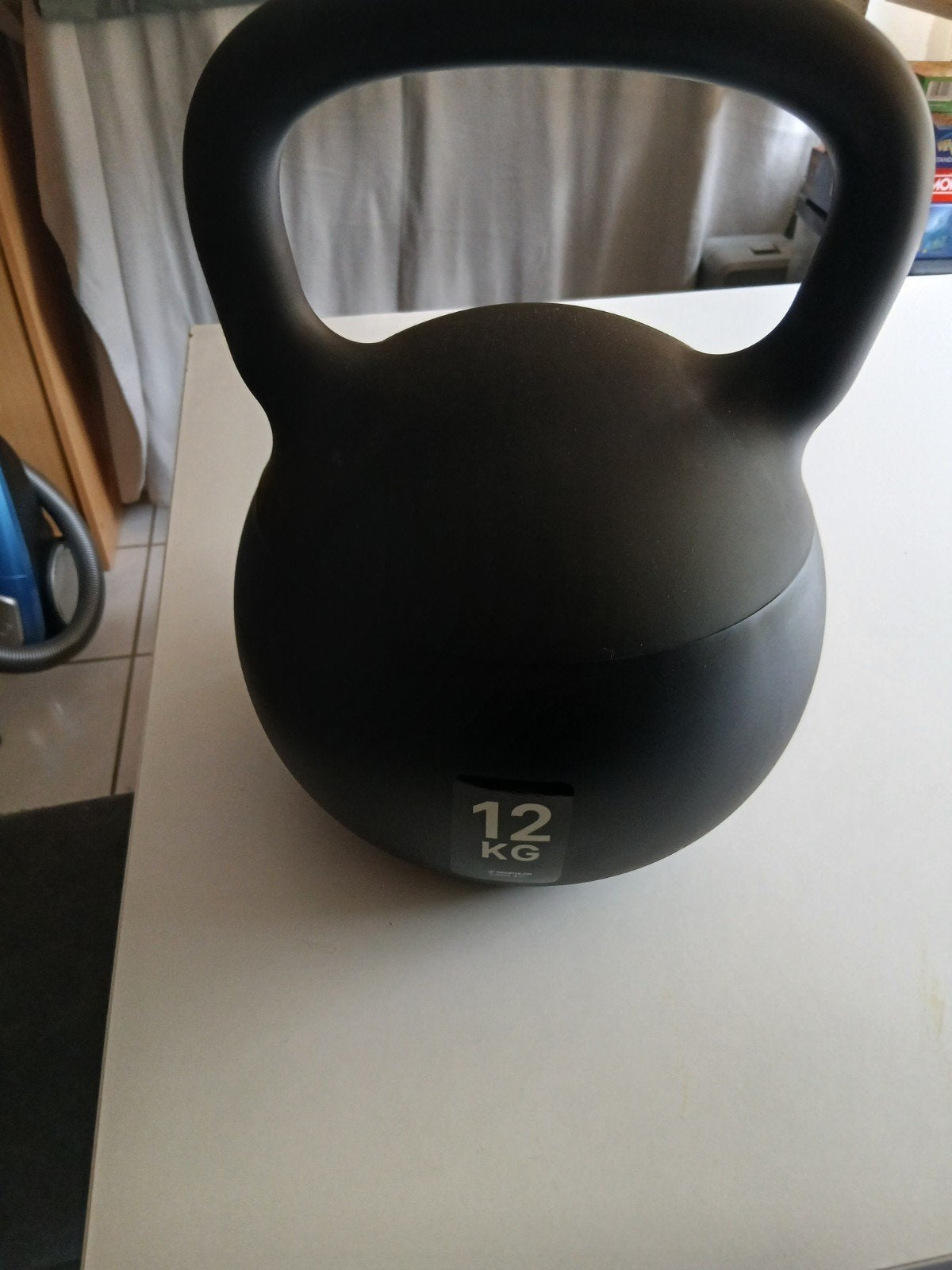 Kettlebell 12 kg, Sport en Fitness, Ophalen of Verzenden, Zo goed als nieuw, Kettlebell