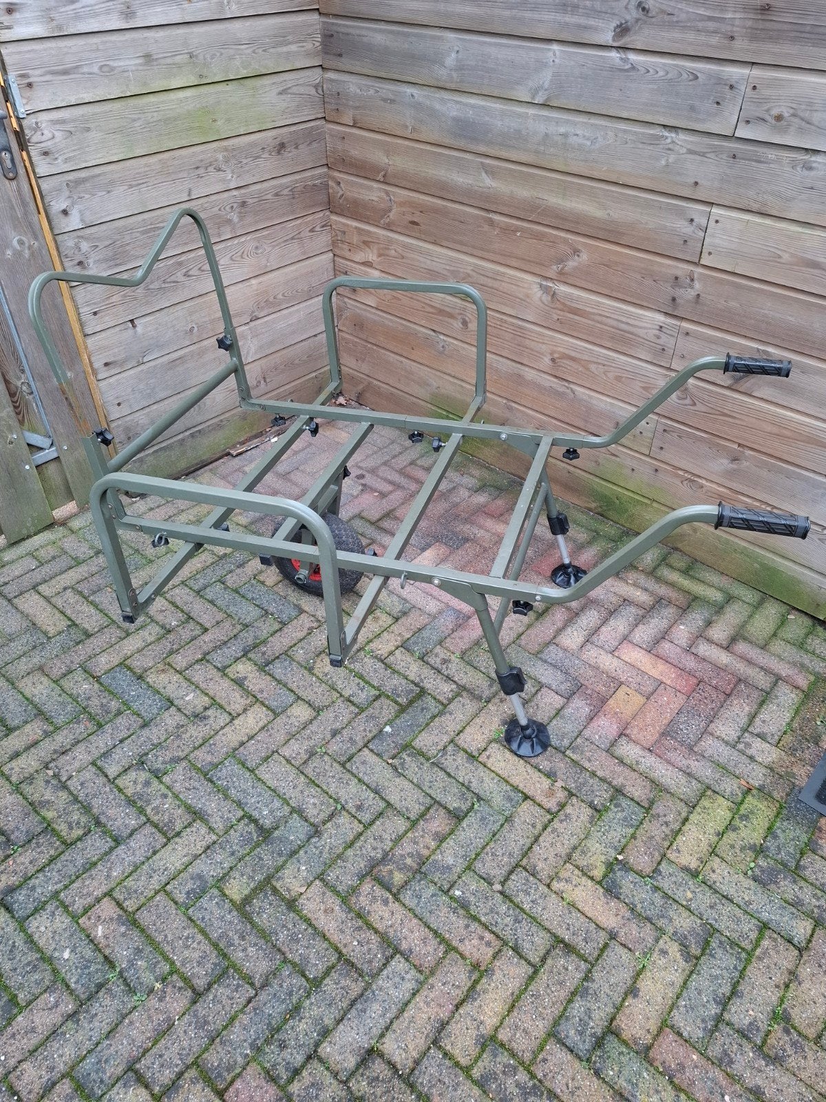 inklapbare kruiwagen, Ophalen, Gebruikt, Handmatig, Eenwielig