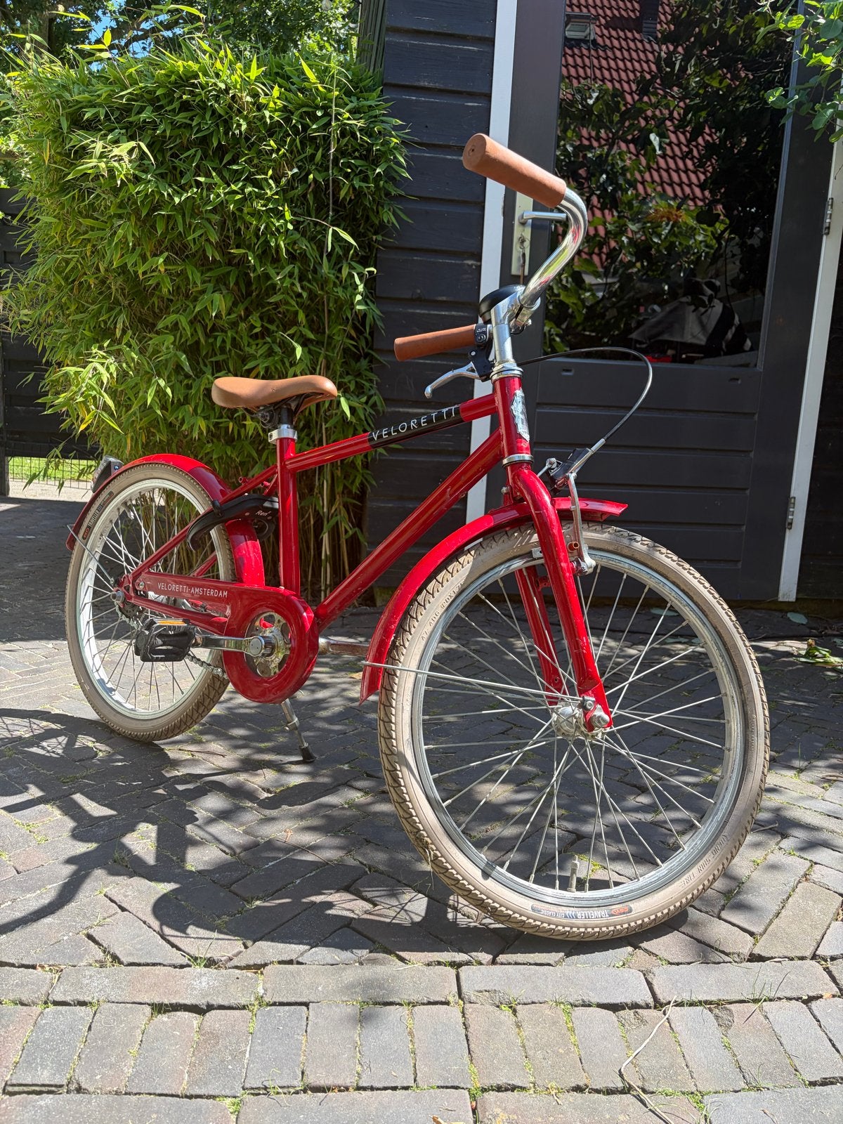 Veloretti Junior rood 20 inch kinderfiets, Ophalen, Gebruikt, 20 inch of meer