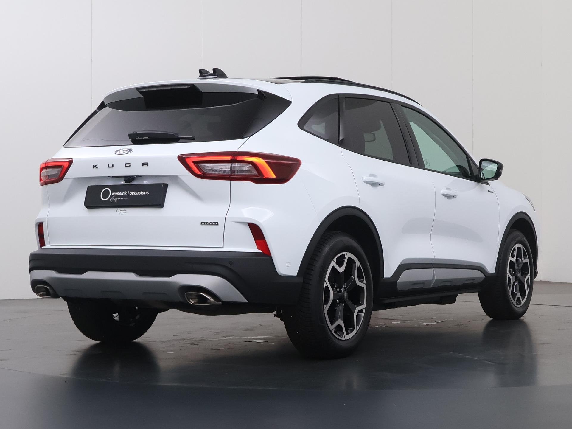 Ford Kuga 2.5 PHEV Active X | Panoramadak | Winterpakket | M, Auto's, 14 kWh, Gebruikt, Wit, Plug-in hybride