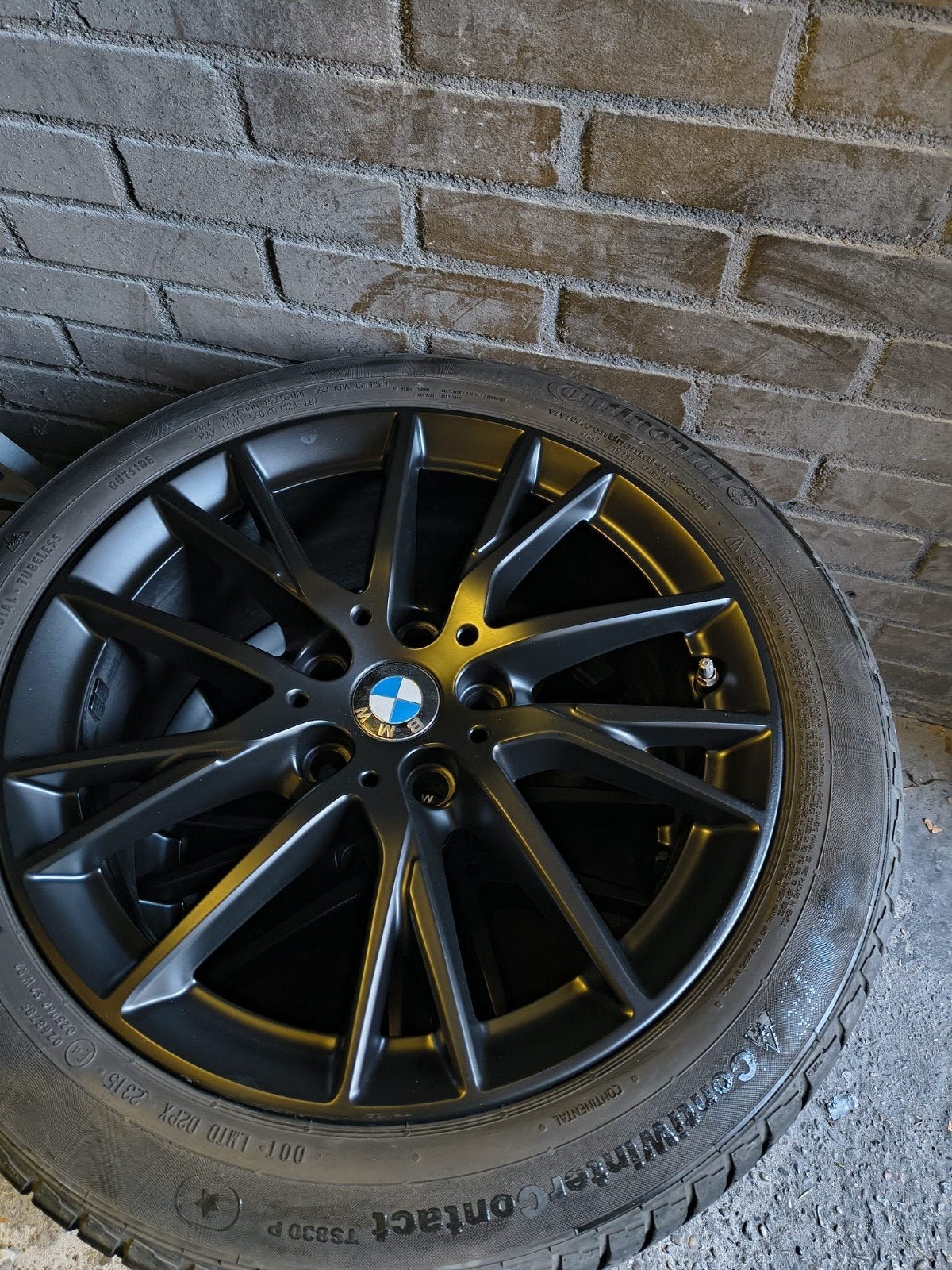 Bmw velgen 17 inch winterbanden 5x112 1 serie f40 x1 2 serie, Auto-onderdelen, Ophalen, Gebruikt, BMW