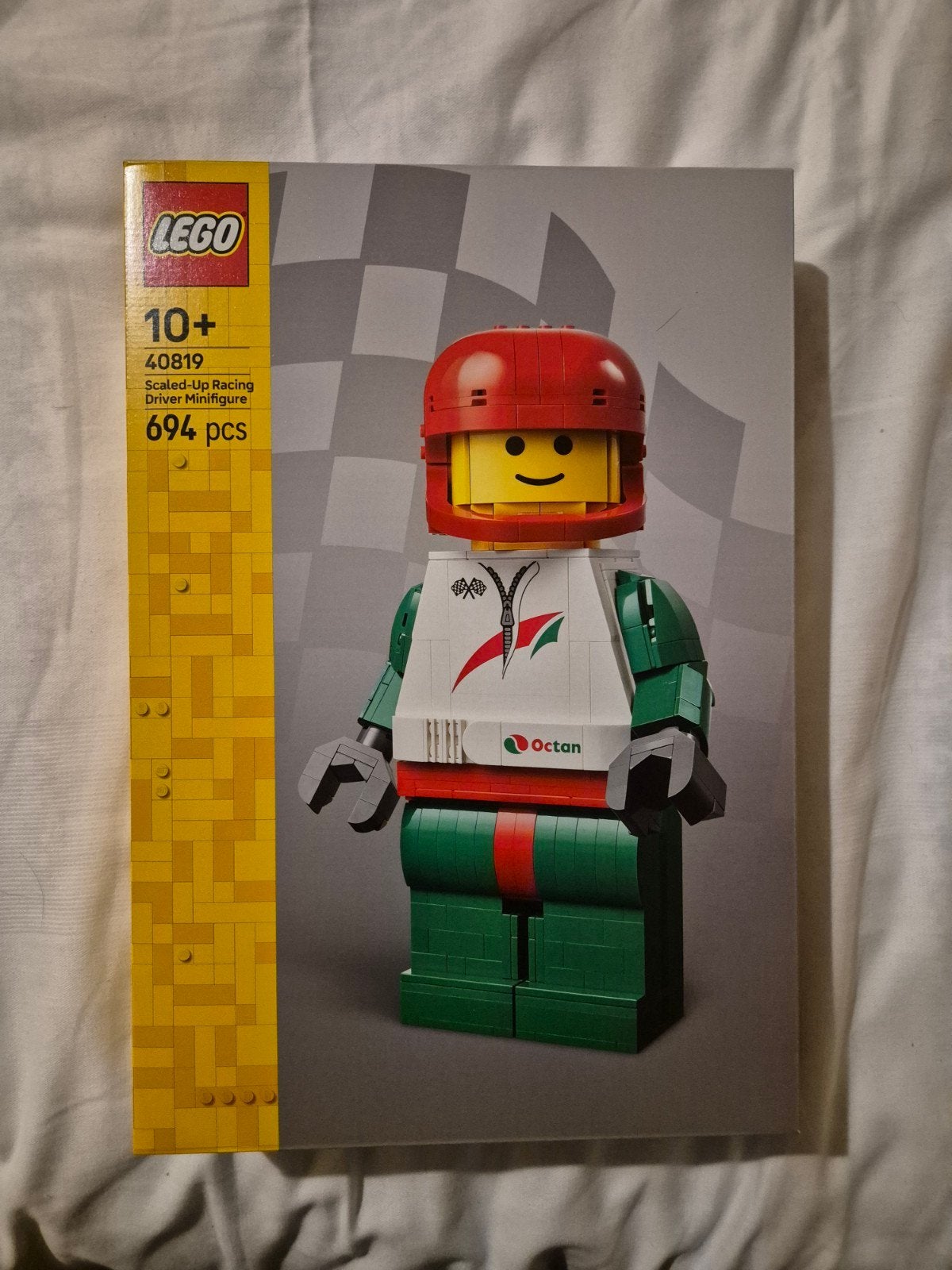LEGO 40819 Scaled-Up Racing Driver Minifigure - Nieuw, Ophalen of Verzenden, Nieuw, Lego
