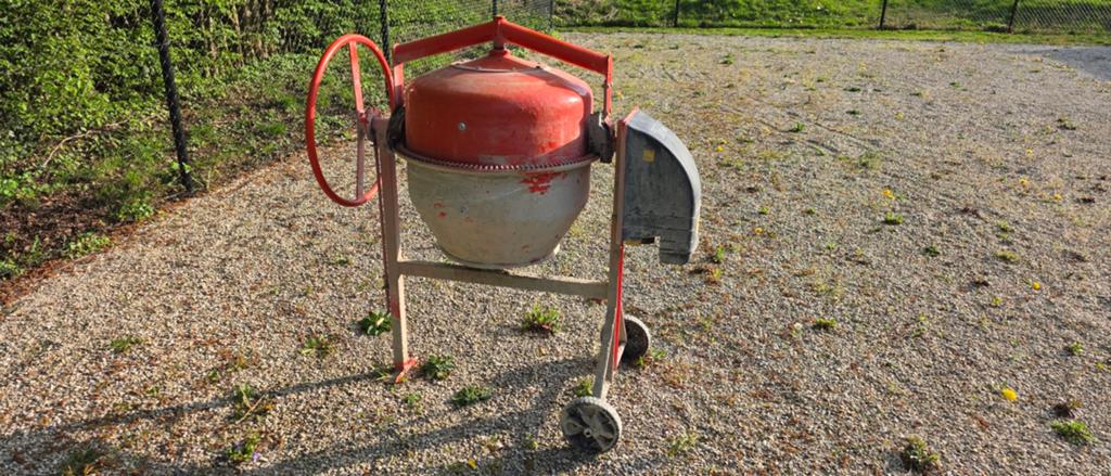 Lescha HMP 165L Betonmolen - Gebruikt, Doe-het-zelf en Verbouw, Ophalen, Gebruikt
