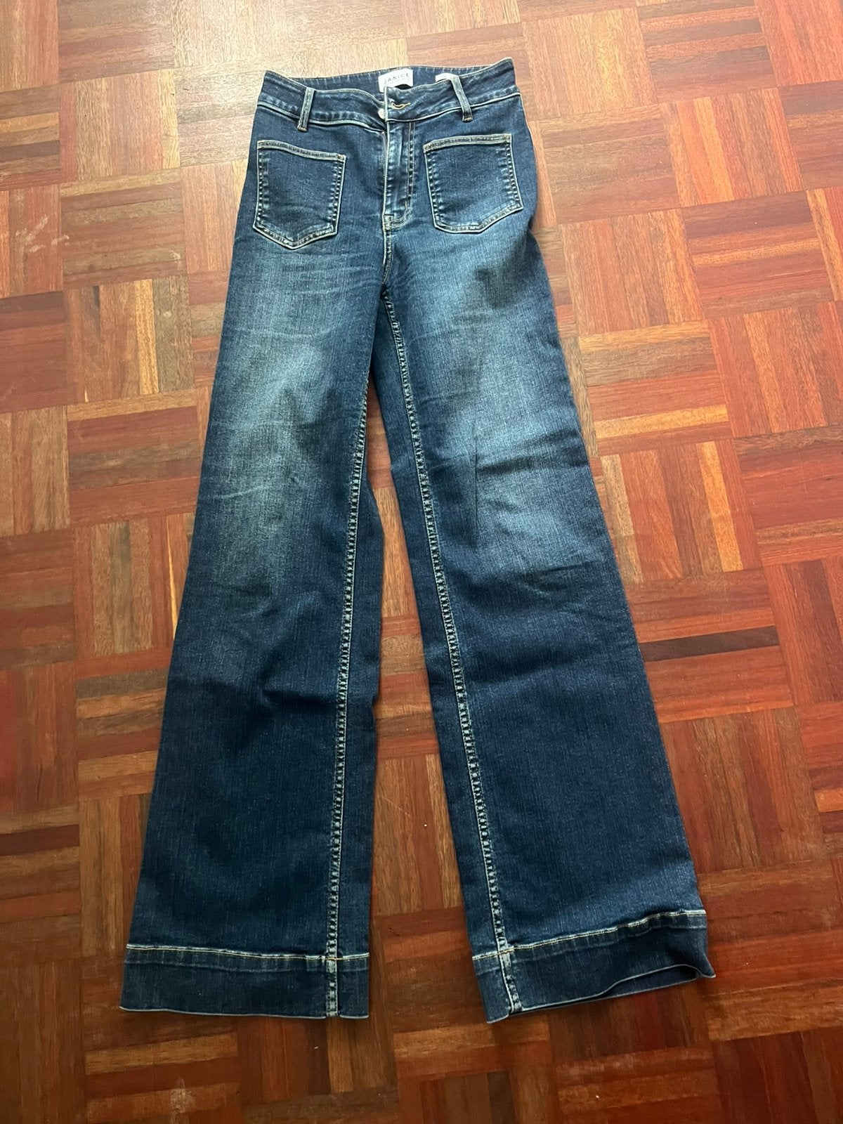 Janice jeans maat 27, Kleding | Dames, Ophalen of Verzenden, Zo goed als nieuw, Blauw, W27 (confectie 34) of kleiner