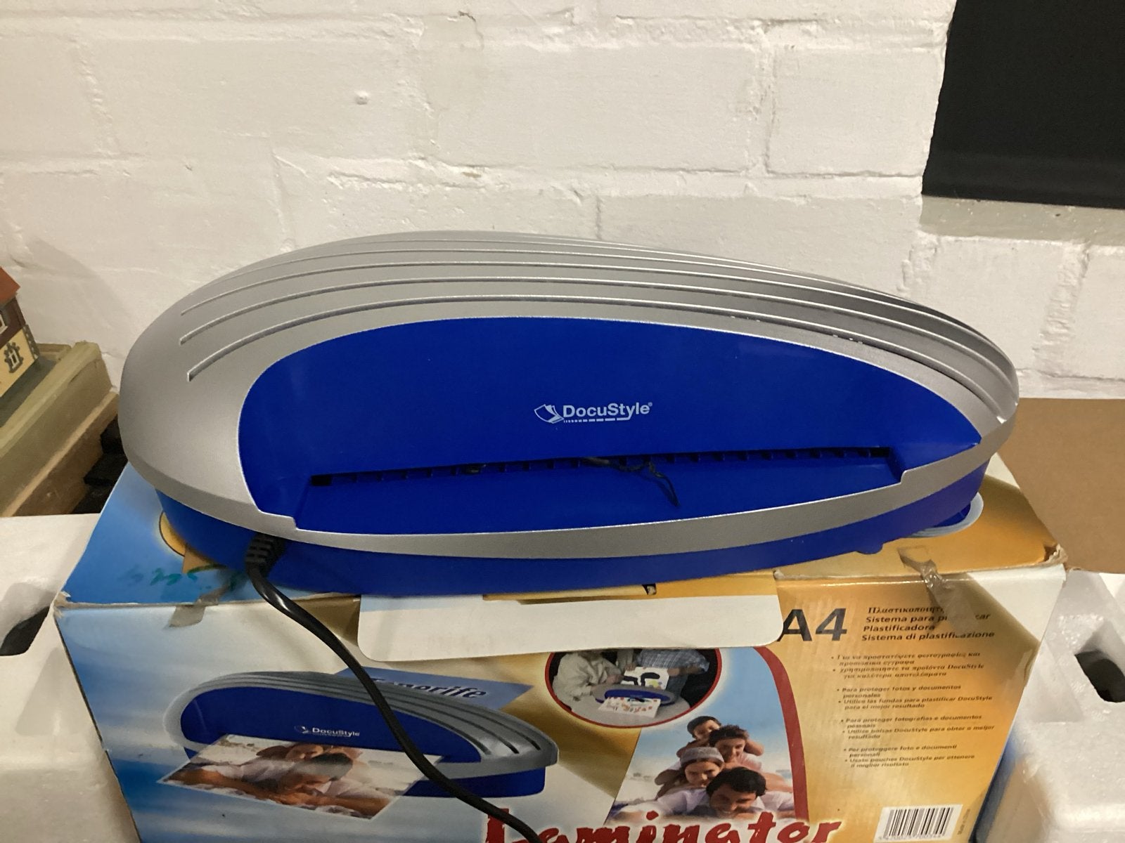 DocuStyle A4 Laminator - als nieuw in doos, Verzenden, Gebruikt