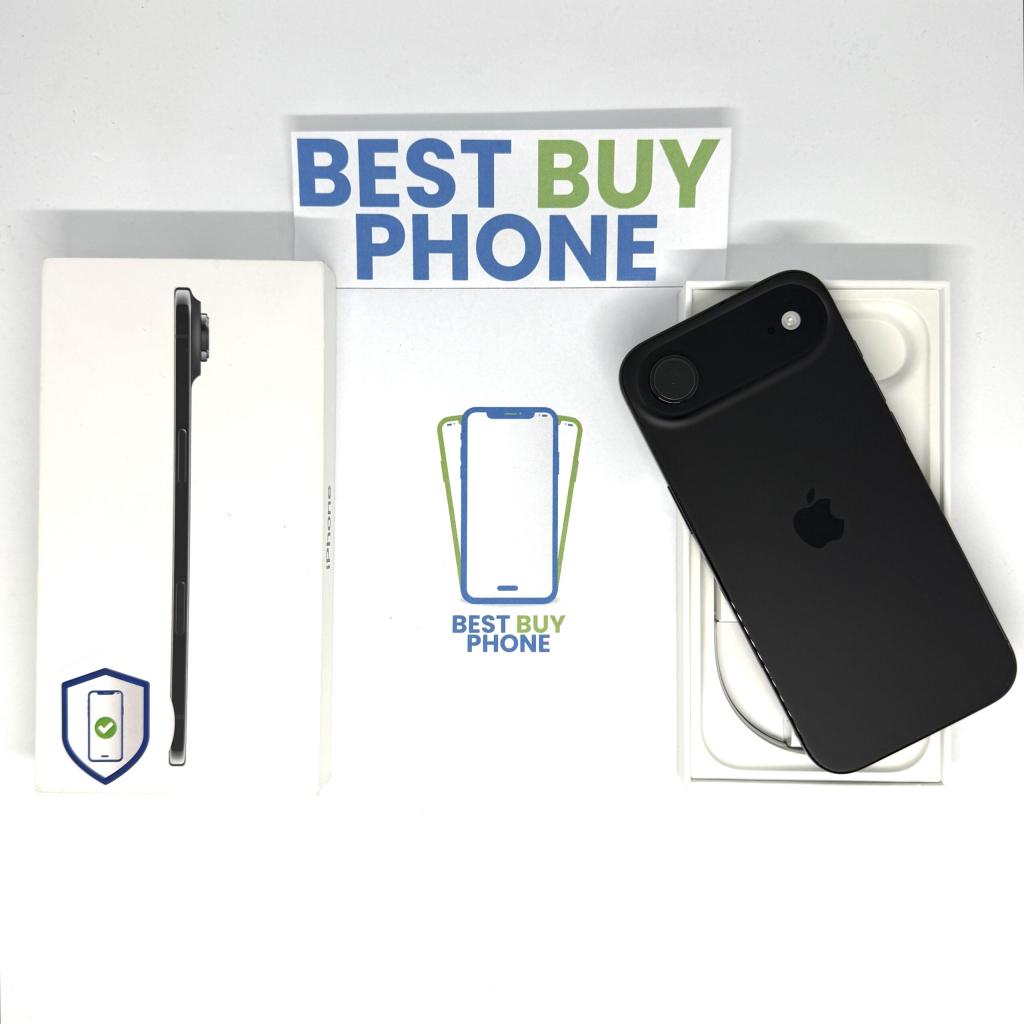 iPhone Air 256GB zwart /100% batt /krasvrij scherm /garantie, 256 GB, Apple, Zwart, Zonder simlock