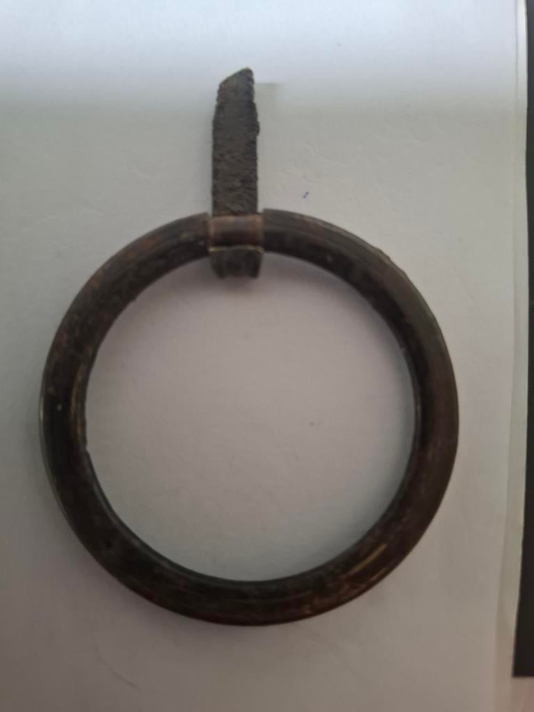 Bronzen bodemvondst, gesp uit 1300-1500, Ophalen of Verzenden