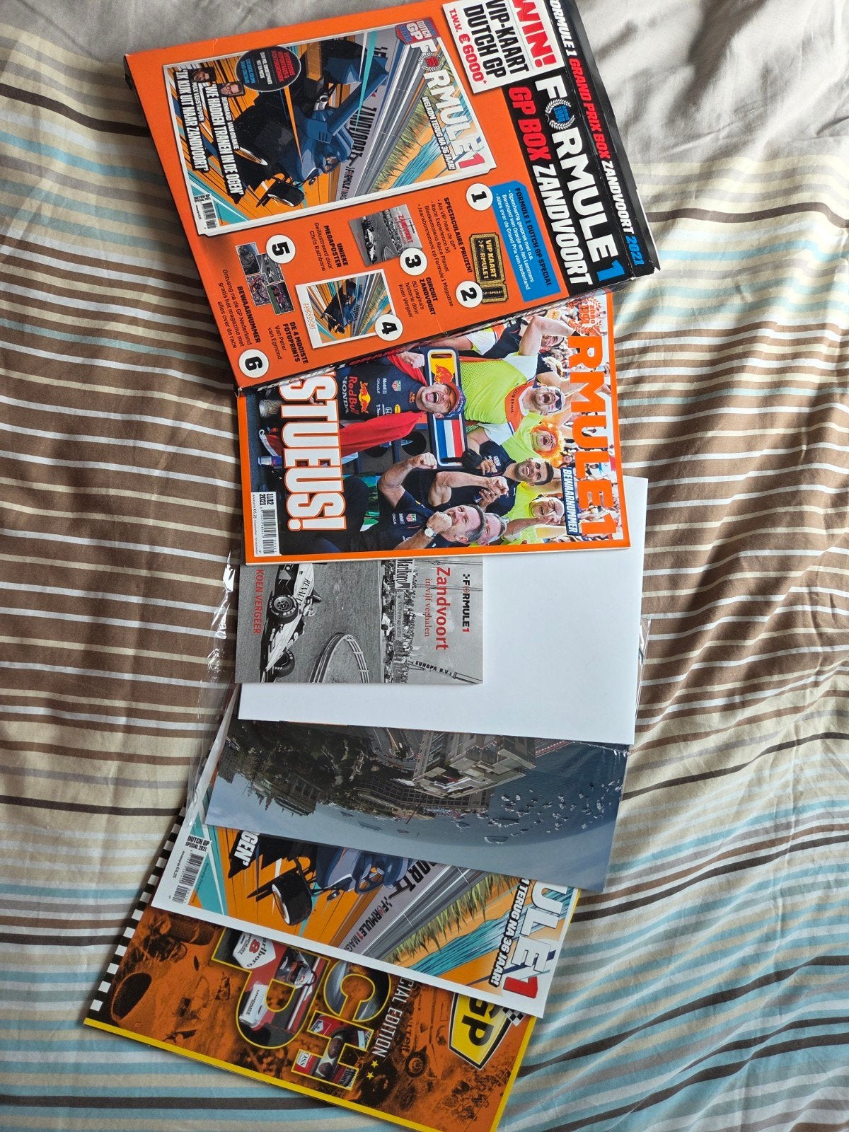 Formule 1 GP Box Zandvoort + RTL GP Dutch Magazine 2021, Boeken, Ophalen of Verzenden, Nieuw, Sport en Vrije tijd